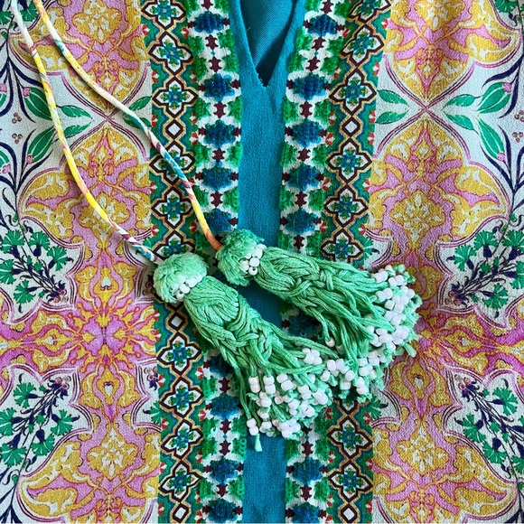 Hemant & Nandita Moana Silk Mini Dress - Picture 11 of 14